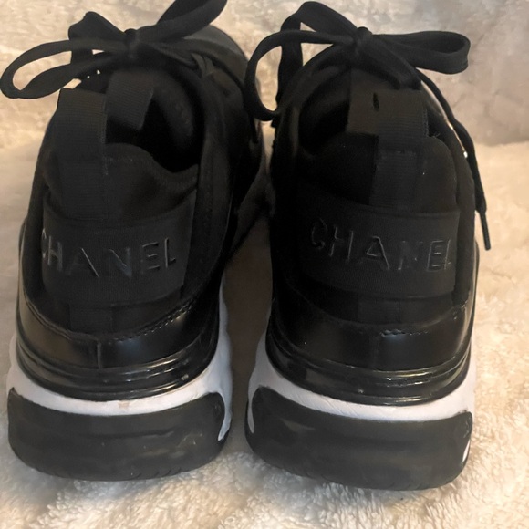 CHANEL Tennis Shoes - 1st to buy gets a free pick from ANYTHING in my closet!!! - Picture 7 of 8